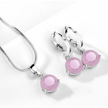 Load image into Gallery viewer, Round Zircon Cubic Necklace