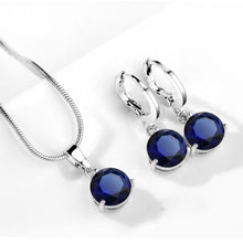 Load image into Gallery viewer, Round Zircon Cubic Necklace