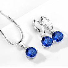 Load image into Gallery viewer, Round Zircon Cubic Necklace