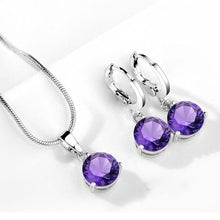 Load image into Gallery viewer, Round Zircon Cubic Necklace