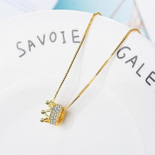 Load image into Gallery viewer, New Crown Zircon Necklaces
