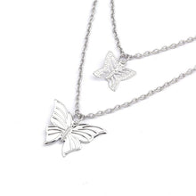 Load image into Gallery viewer, Butterfly Clavicle Chain Necklaces
