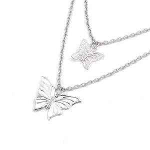 Butterfly Clavicle Chain Necklaces