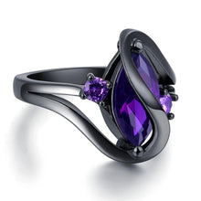 Load image into Gallery viewer, Crystal Colorful Zircon Rings
