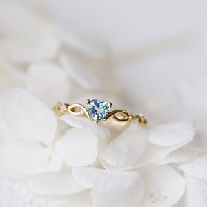 Cute Romantic Heart Ring