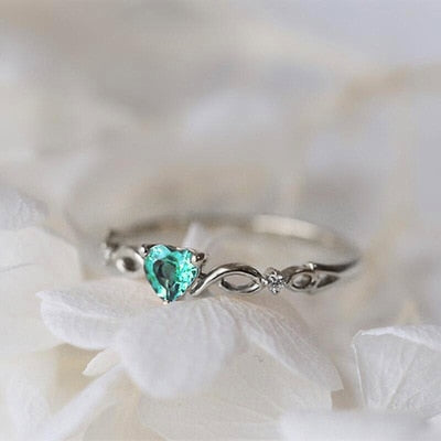 Cute Romantic Heart Ring