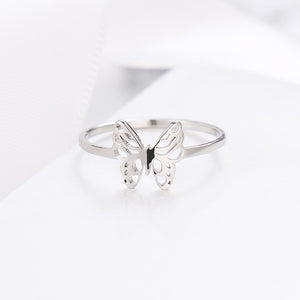 Cutout Exquisite Butterfly Ring